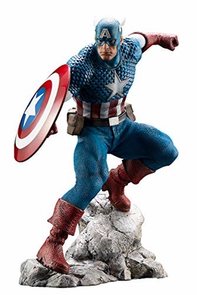 Nostalgic Toy Captain America - 1/10 scale - Avengers - Kotobukiya