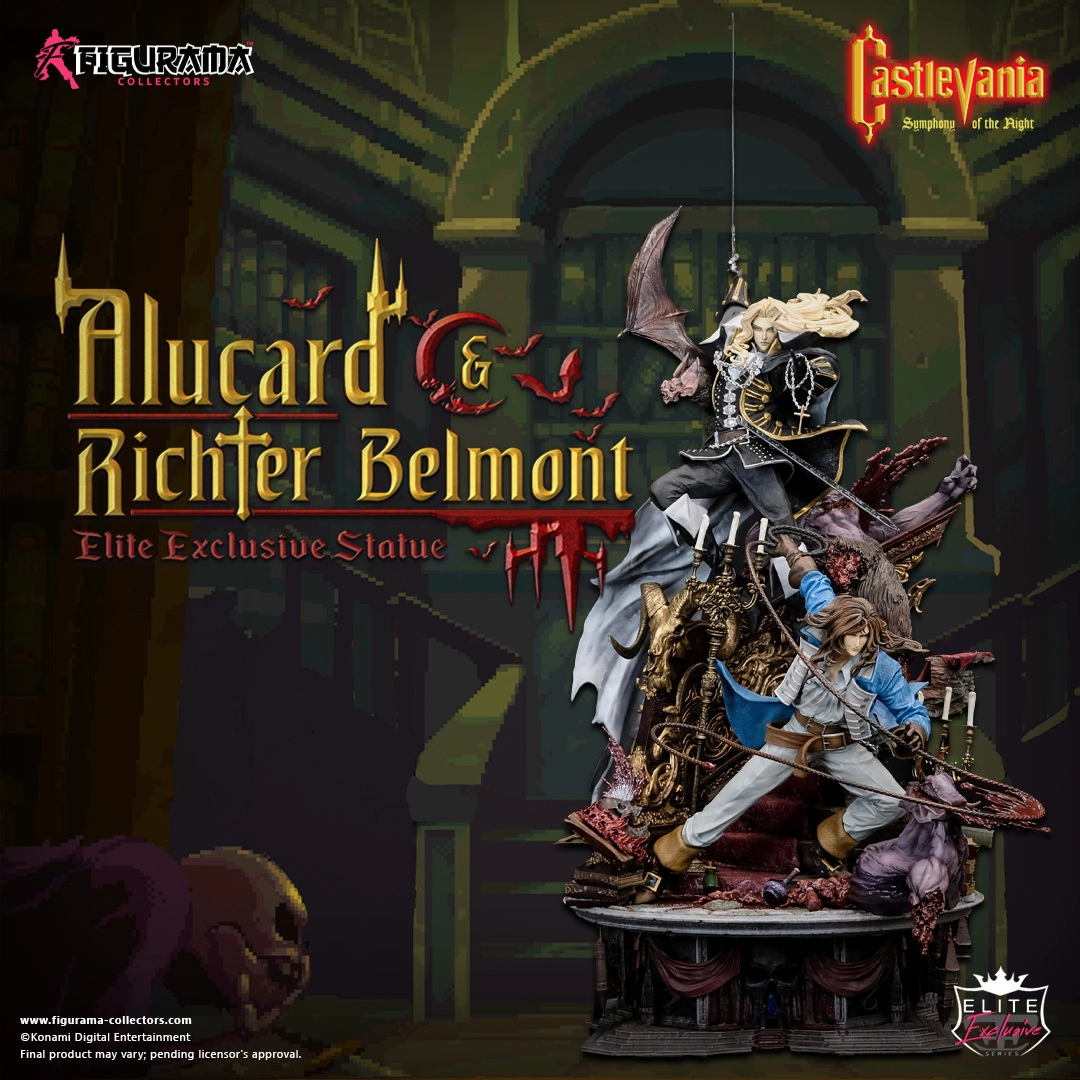 Movie Hobby Castlevania: Symphony of the Night - Alucard and Richter