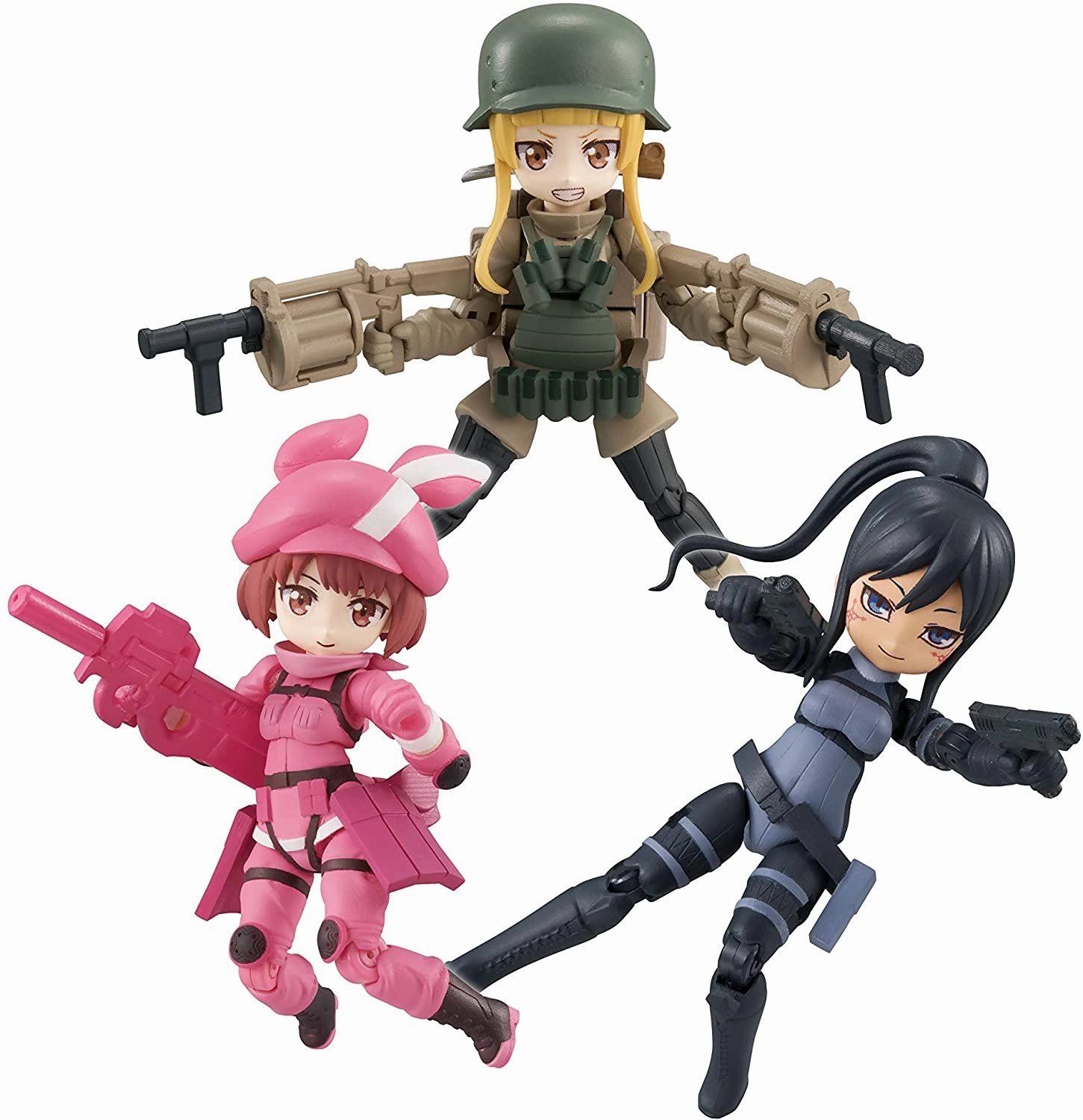 "Sword Art Online Alternative Gun Gale Online" Desktop Army Robot Display