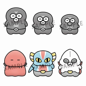 Travel Souvenir Fairy tale Chokorin Mascot "Shocker During the Day"