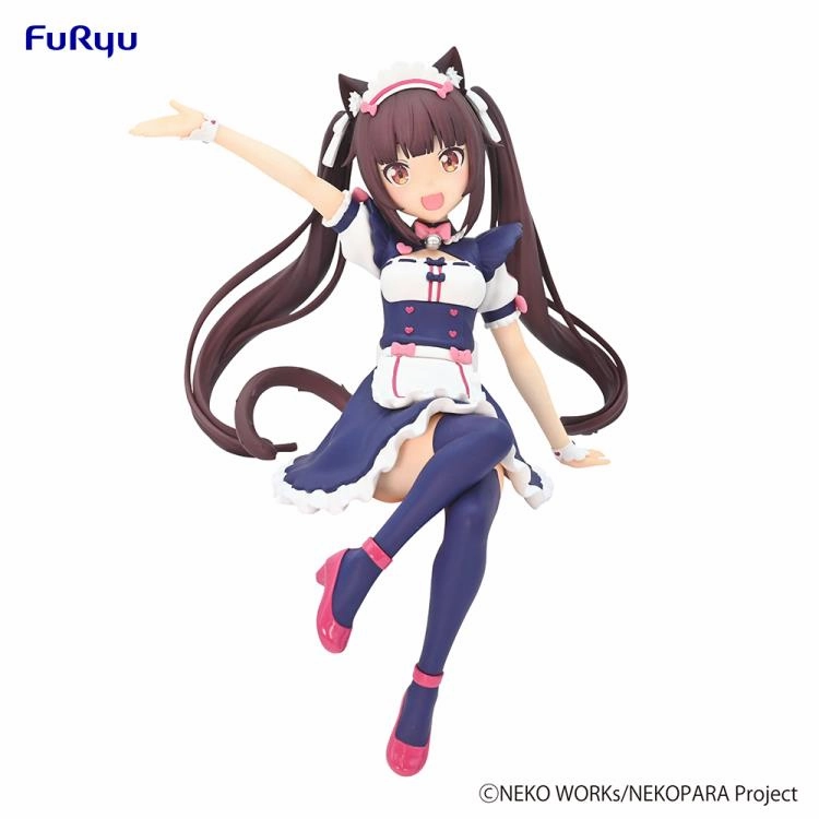 Hand Painted "Nekopara" Noodle Stopper Figure Chocola