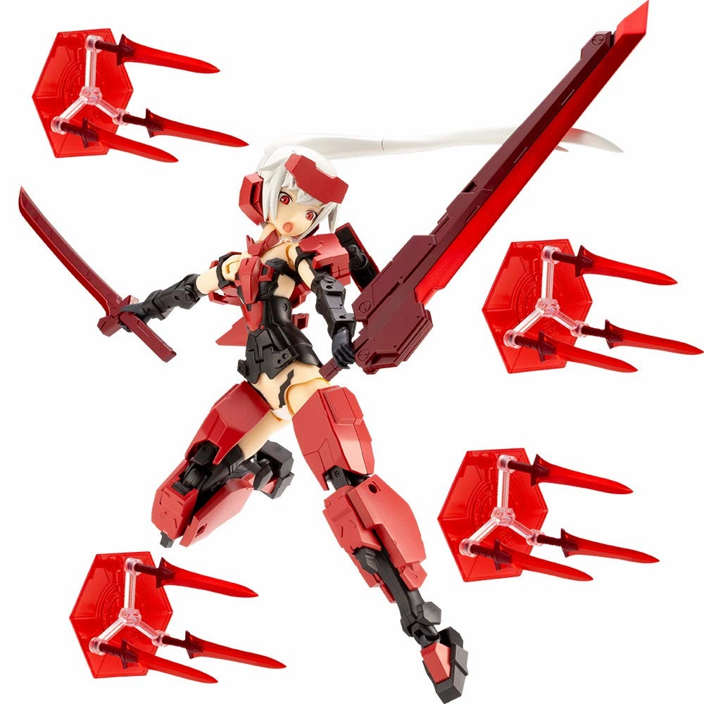 Vinyl Statue Movie Hobby "Frame Arms Girl" Weapon Set Jinrai Ver.