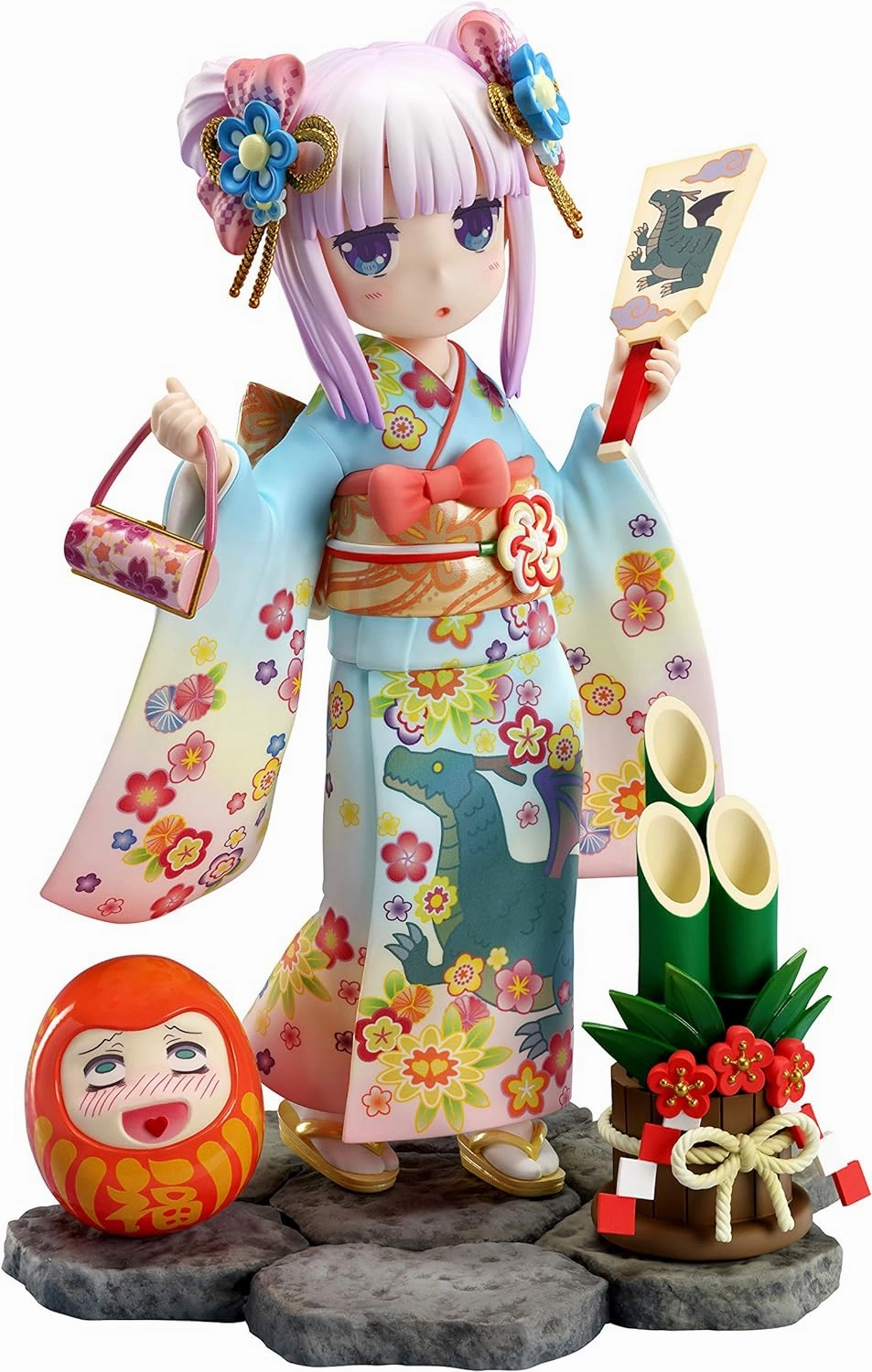 Anime Object "Miss Kobayashi's Dragon Maid" Kanna -Finest Kimono- 1/7 Scale Figure