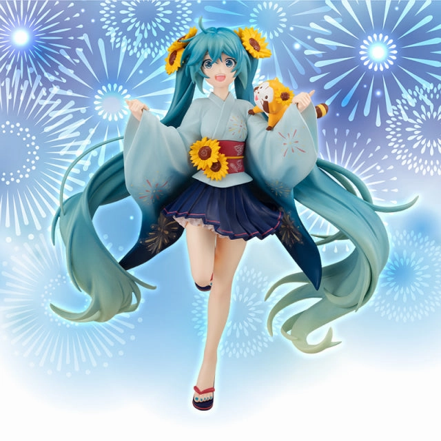 Hatsune Miku ?? Rascal Special figure -Summer Festival- Kawaii Design Full Set