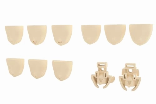 Iconic Character highly recommended Megami Device M.S.G 04 Face Set for Chaos & Pretty Skin Color A