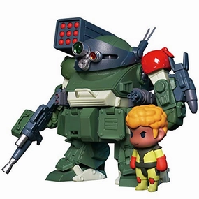 ATM-09-RSC Scopedog Red Shoulder Custom & Vanilla Vartla Soukou Kihei VOTOMS - Medicom Toy Legendary Hero Vinyl Toy