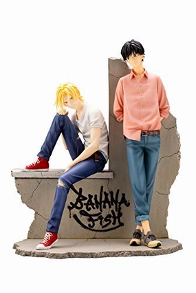 Ash Lynx & Okumura Eiji - 1/8 scale - ARTFX J Banana Fish - Kotobukiya Award winning Action Collection