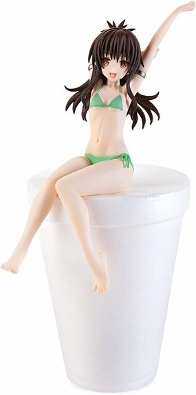 "To LOVEru Darkness" Noodle Stopper Figure Yuuki Mikan Emerald green Version stress relief
