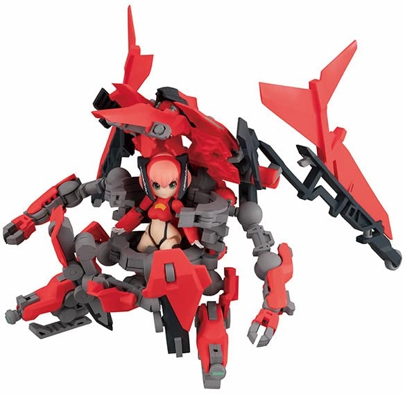 Desktop Army F-616[AR]s Feryl Nabbit Rossa & Machine Fenrir Aero Action Display Limited Model