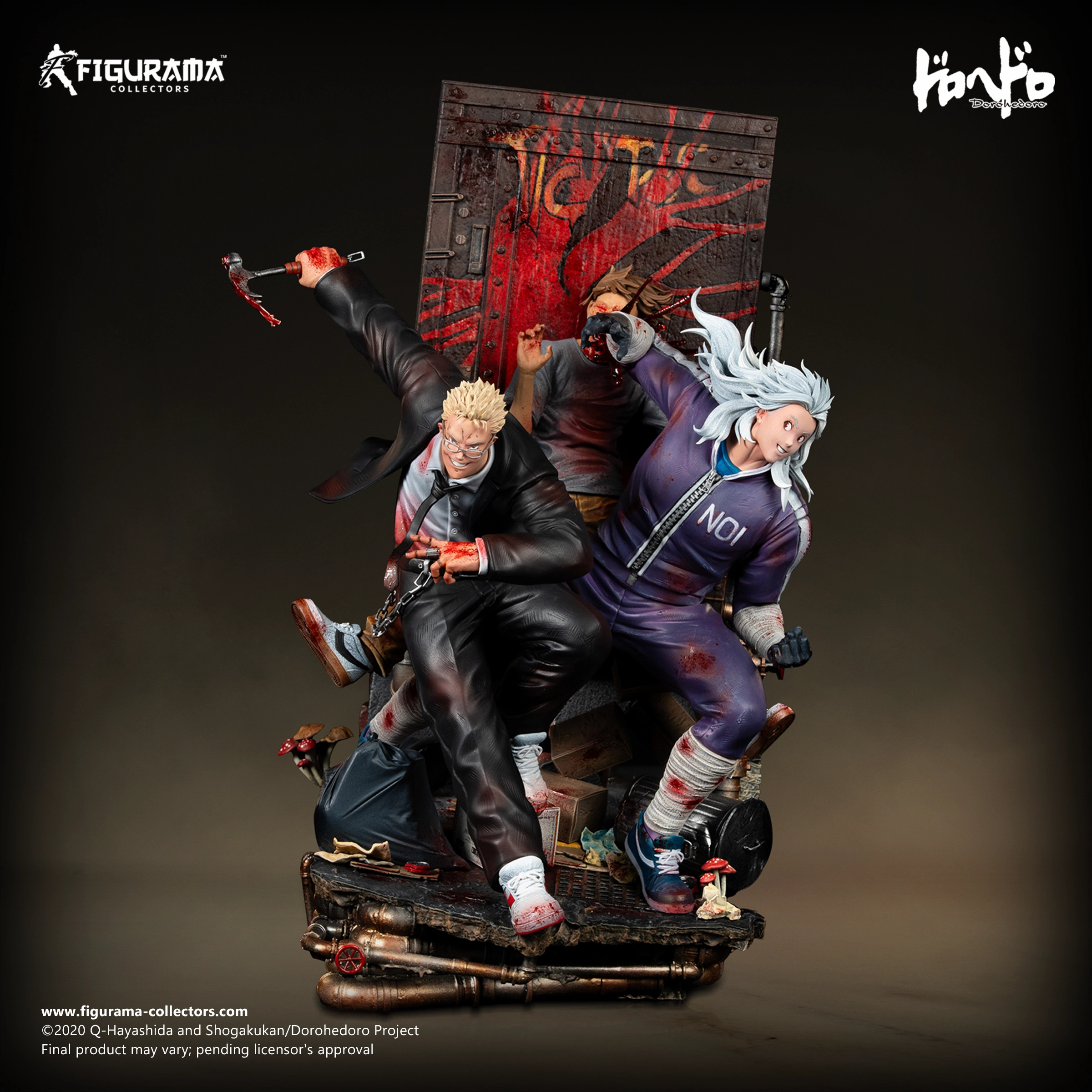 Dorohedoro: Shin & Noi Elite FigumiZ Statue Chibi Goods