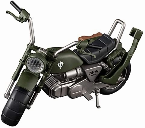 Ocean Creature Sci-Fi Robot "Gundam" G.M.G. Principality of Zeon V-01 Zeon Soldier Motorcycle