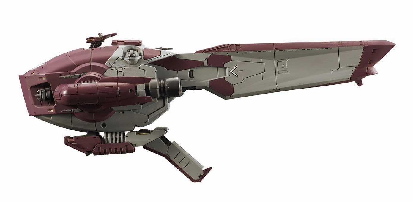 Cosmo Fleet Special "Gundam Iron-Blooded Orphans" Armored Assault Ship Isaribi Modern Icon Movie Display