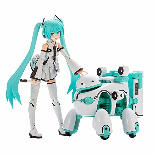 Frame Arms Girl Frame Music Girl Hatsune Miku (MARUTTOYS Ver.) with TAMOTU (Miku Ver.) Wild Animal
