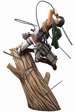 "Attack on Titan" ARTFX J Levi Renewal Package Ver. PVC Collection