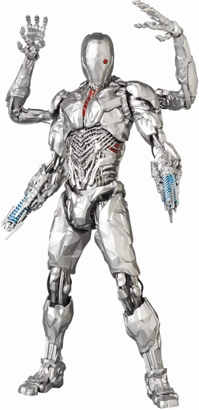 Character Object Sculpted Art "Zack Snyder's Justice League" MAFEX No.180 CYBORG (ZACK SNYDER'S JUSTICE LEAGUE Ver.)