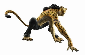 Designer Display Excellent Model Portrait.Of.Pirates "One Piece" MAS Rob Lucci Ver. Leopard [Kami-e Bushin]