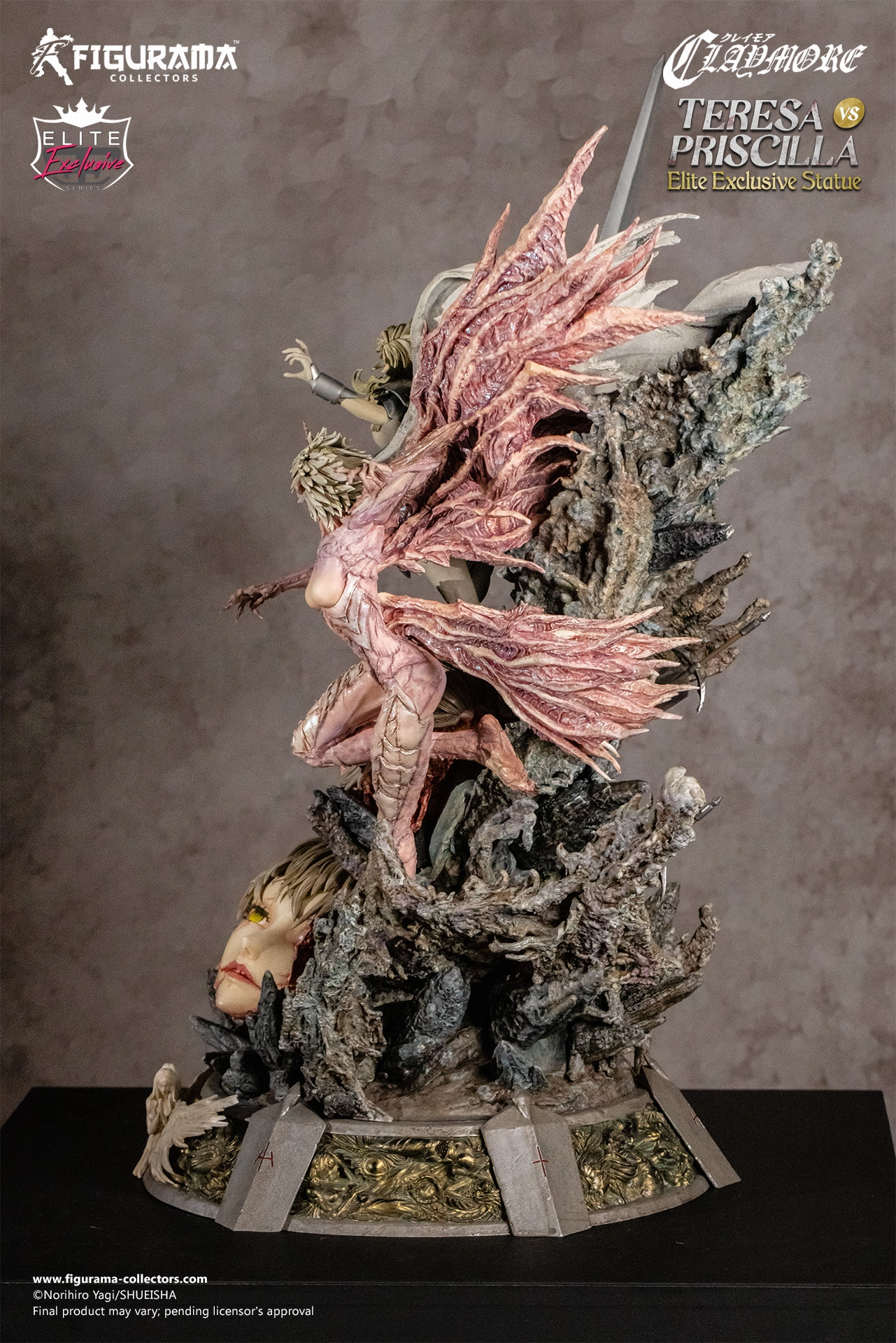 Claymore: Teresa vs. Priscilla Elite Exclusive Statue Chibi Style Robot Creation