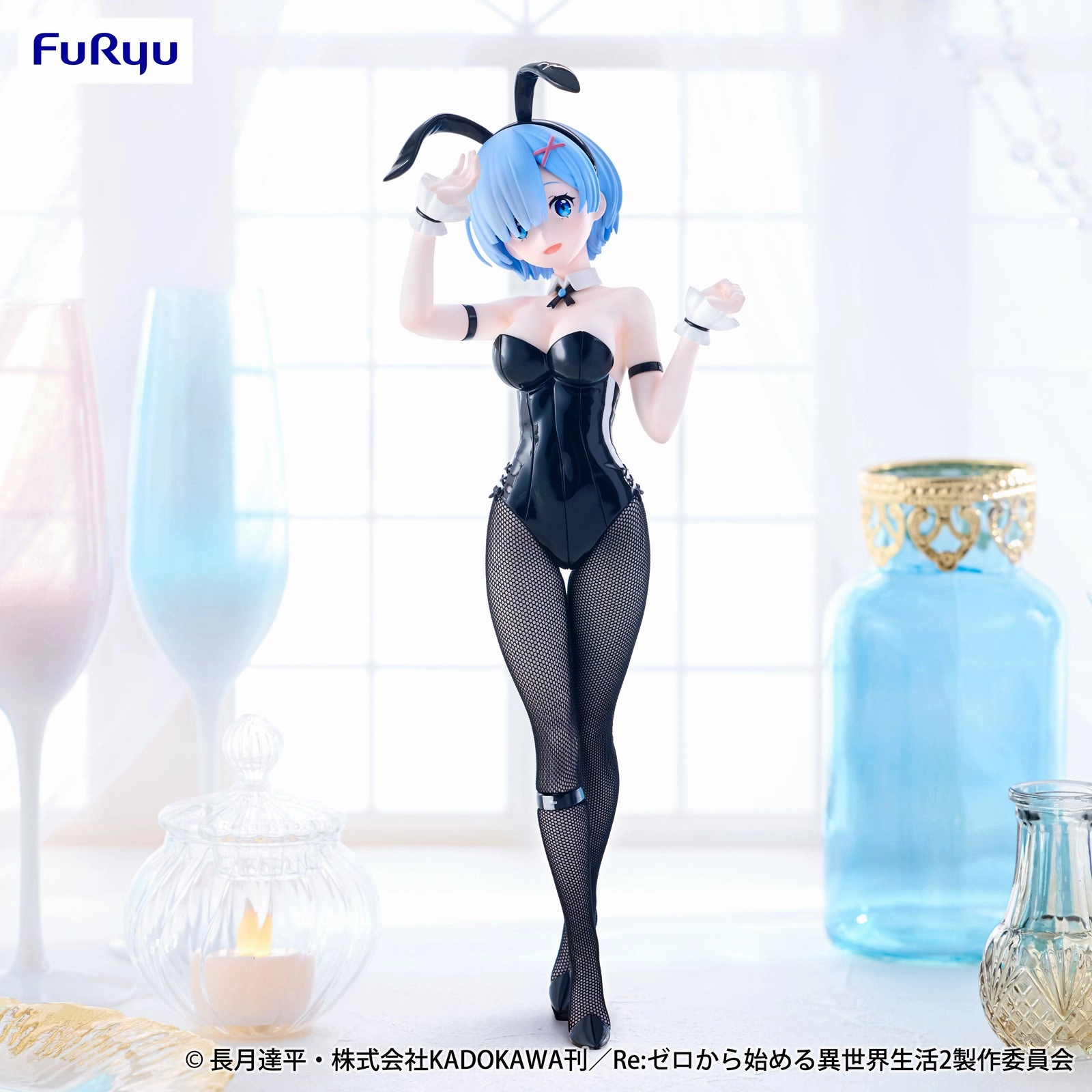 "Re:Zero Starting Life in Another World" BiCute Bunnies Figure Rem Bicolor Ver. Fantasy Collection Special Color
