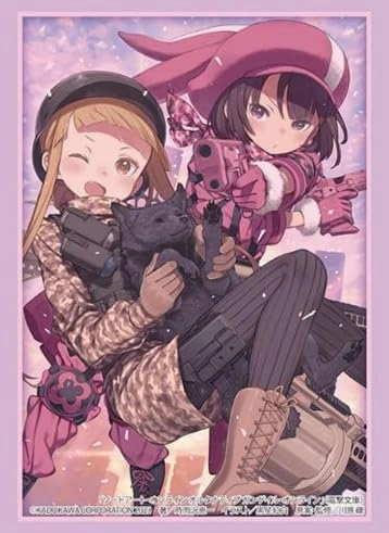 Art Figure Bushiroad Sleeve Collection High-grade Vol. 4198 Dengeki Bunko "Sword Art Online Alternative Gun Gale Online" Fukaziroh & Llenn
