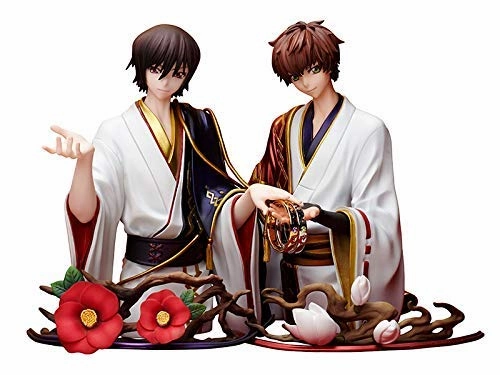 Kururugi Suzaku |&| Lelouch Lamperouge Statue and Ring Style Code Geass - Hangyaku no Lelouch - MegaHouse Bird Model Virtual Good