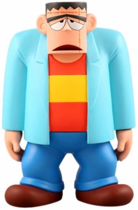 Franken Vinyl Collectible Dolls (109) Kaibutsu-Kun - Medicom Toy Graffiti Figure Metal Craft