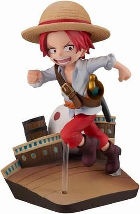 Action Goods Cartoonish Design G.E.M. Series "One Piece" Shanks RUN! RUN! RUN!
