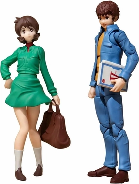 Mammal Figure Collectible Collection G.M.G. "Gundam" Earth Federation Force 07 Amuro Ray & Fraw Bow