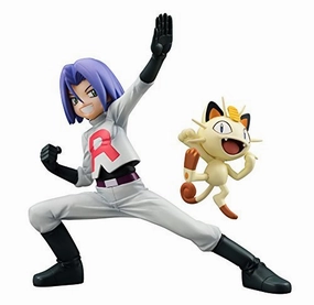 GEM Series "Pokemon" Kojiro & Meowth Buildable Figure