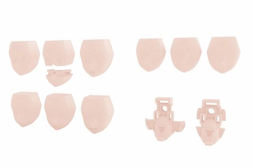 Megami Device M.S.G 03 Face Set for Asra Skin Color C Robot Collectible