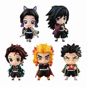 Movie Article "Demon Slayer: Kimetsu no Yaiba" Tanjiro & Pillars Mascot Set A