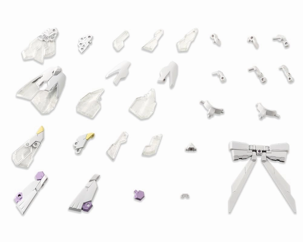 PVC Sculpture Metaverse Asset M.S.G Modeling Support Goods Mecha Supply 32 Expansion Armor Type E Dress Ver. White