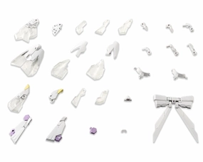 PVC Sculpture Metaverse Asset M.S.G Modeling Support Goods Mecha Supply 32 Expansion Armor Type E Dress Ver. White