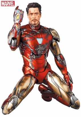Storytelling Prop Gaming Goods "Avengers: Endgame" MAFEX No.195 Iron Man Mark 85 (Battle Damage Ver.)