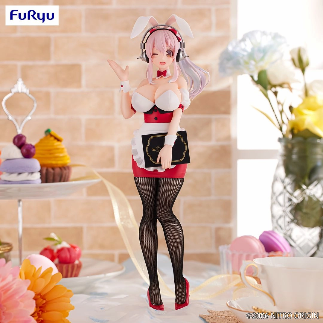"Super Sonico" BiCute Bunnies Figure Waitress ver. Robot Art