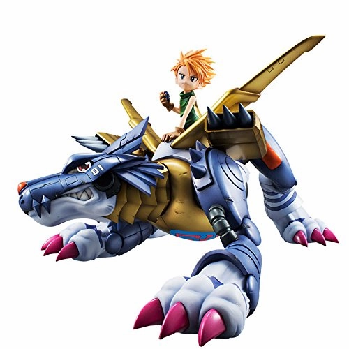 Art Object PVC Unit Ishida Yamato & MetalGarurumon Precious G.E.M. Digimon Adventure - MegaHouse