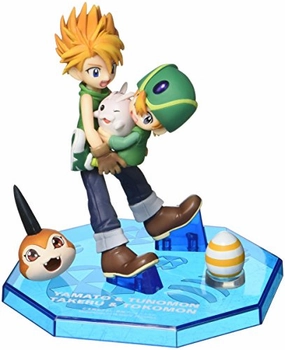 Ishida Yamato & Takaishi Takeru  Digimon Adventure - MegaHouse Mathematical Model