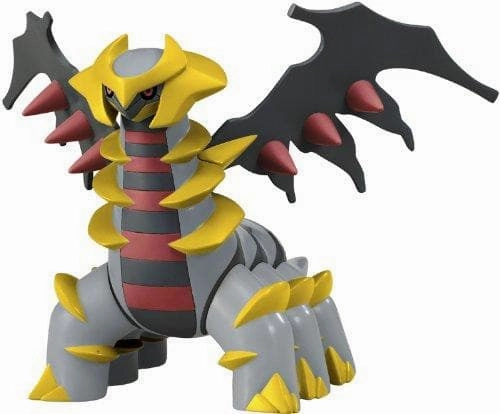 Acrylic Stand Movie Goods "Pocket Monsters Diamond & Pearl " Sofubi Figure Giratina Altered Form ver.