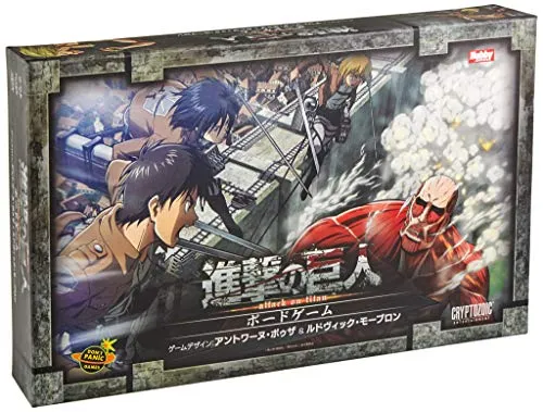 "Attack on Titan" Board Game (Japanese Ver.) Curiosity Spark Animal Figures