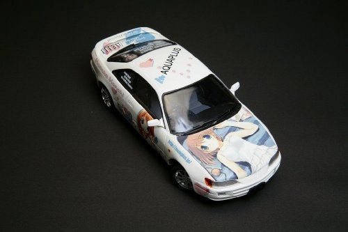 Chibi Piece Komaki Ikuno Komaki Manaka Tonami Yuma To Heart 2 Another Days Toyota Sprinter Trueno AE111 (Toyota Sprinter Trueno AE111 version) - 1/24 scale - Itasha, To Heart 2 Another Days - Kotobukiya