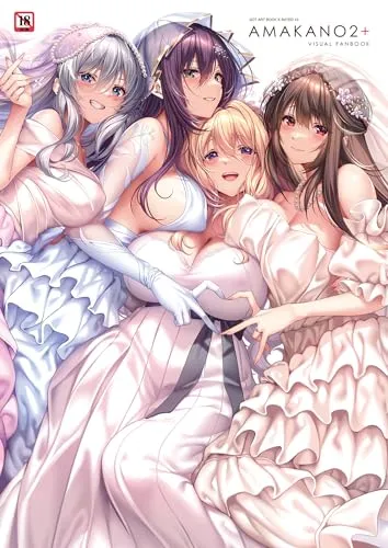 Anime Figure "Amakano 2 " Visual Fan Book Author Name: Piromizu (Book)