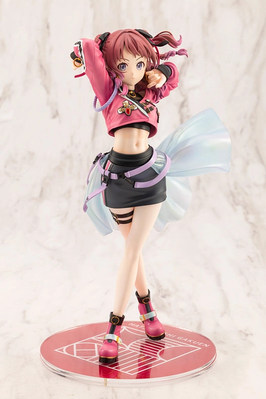 Fantasy Creation Vinyl Statue "Gakuen Idolmaster" Hanami Saki -Fighting My Way- 1/7 Scale Figure