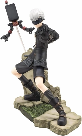 Auction Item PVC Object "NieR:Automata Ver1.1a" ARTFX J 9S  1/8 Scale