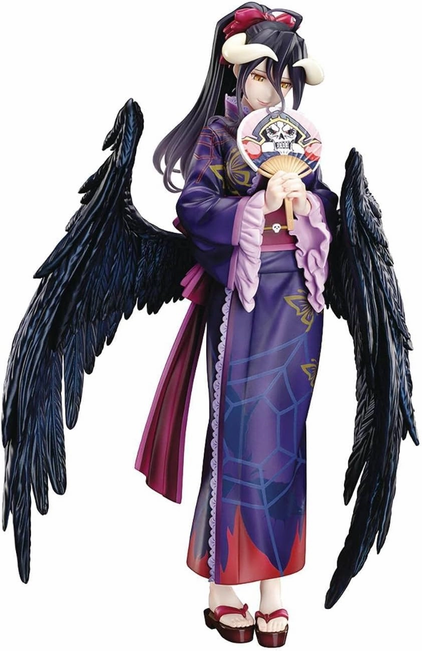 Sports Player Antihero Model "Overlord" Albedo -Yukata- 1/8 Scale Figure