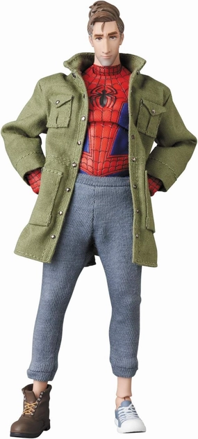MAFEX "Spider-Man: Into the Spider-Verse" Spider-Man (Peter B. Parker) Renewal Ver. PVC Collectible