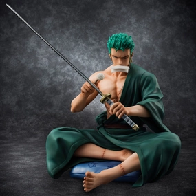 Roronoa Zoro Portrait Of Pirates Limited Edition Excellent Model S.O.C One Piece Robot Statue