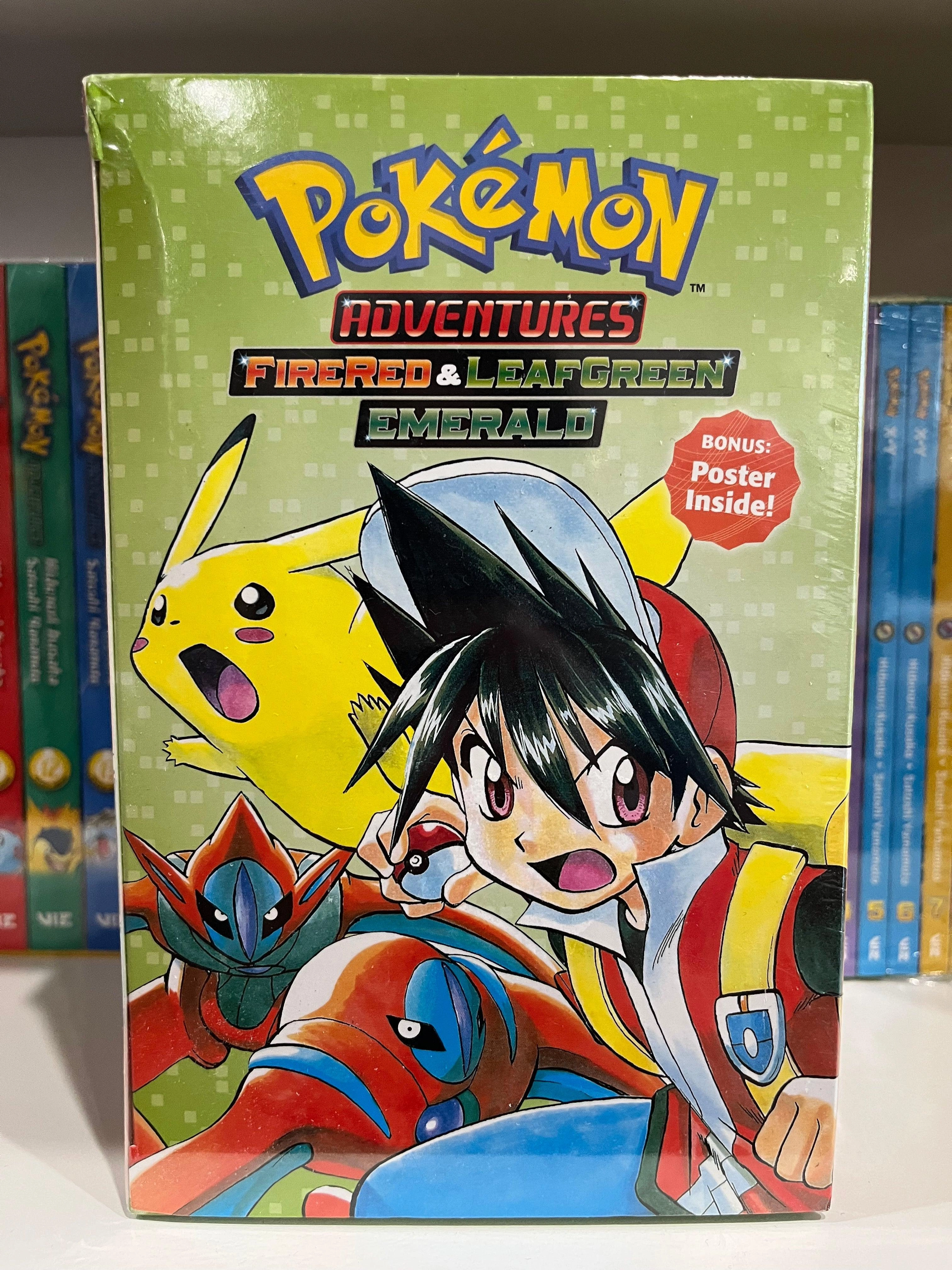 Manga | Pok??mon Adventures | Box Set | FireRed & LeafGreen Emerald v. 23-29 Motor Coordination Efficiency Measure