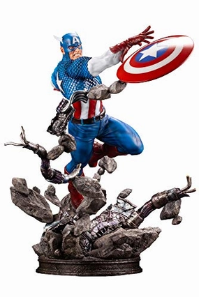 CAD Design Ancient God Marvel Avengers Captain America Fine Art Statue
