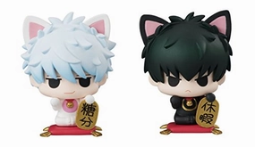 Cultural symbol Chibi Article Sakata Gintoki (Maneki Makuri Neko Set version) Petit Chara Land Gintama?? - MegaHouse