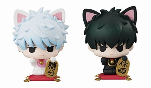 Cultural symbol Chibi Article Sakata Gintoki (Maneki Makuri Neko Set version) Petit Chara Land Gintama?? - MegaHouse