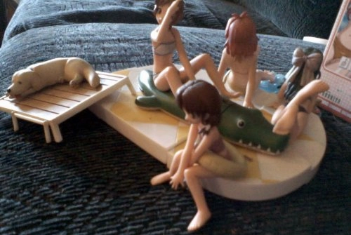 Onegai Twins One Coin Figure Series - Kotobukiya City Memento